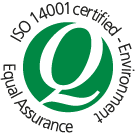 ISO 14001 Certified: Equal Assurance