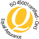 ISO 45001 Certified: Equal Assurance